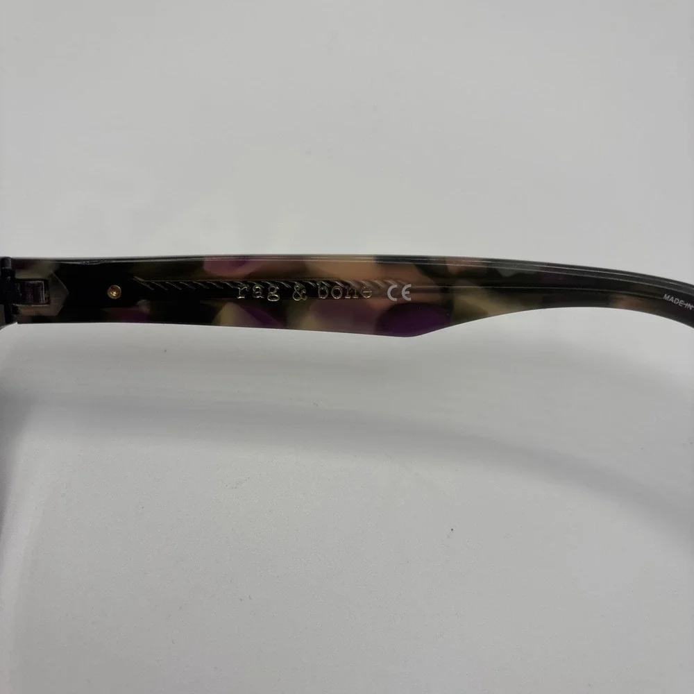 Rag & Bone RNB 3015 ACK Eyeglasses Frame 52-17-140mm Clear Gray #138